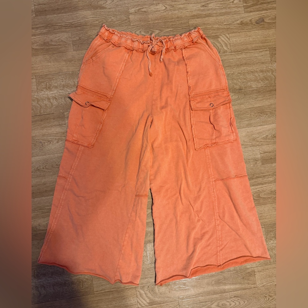 Three Bird Nest Orange Pants